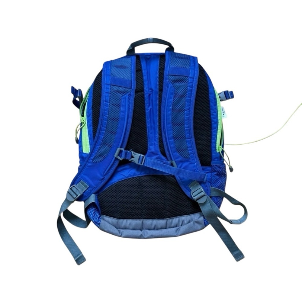 Lands’ End Boys Blue and Green Backpack - Picture 2 of 7